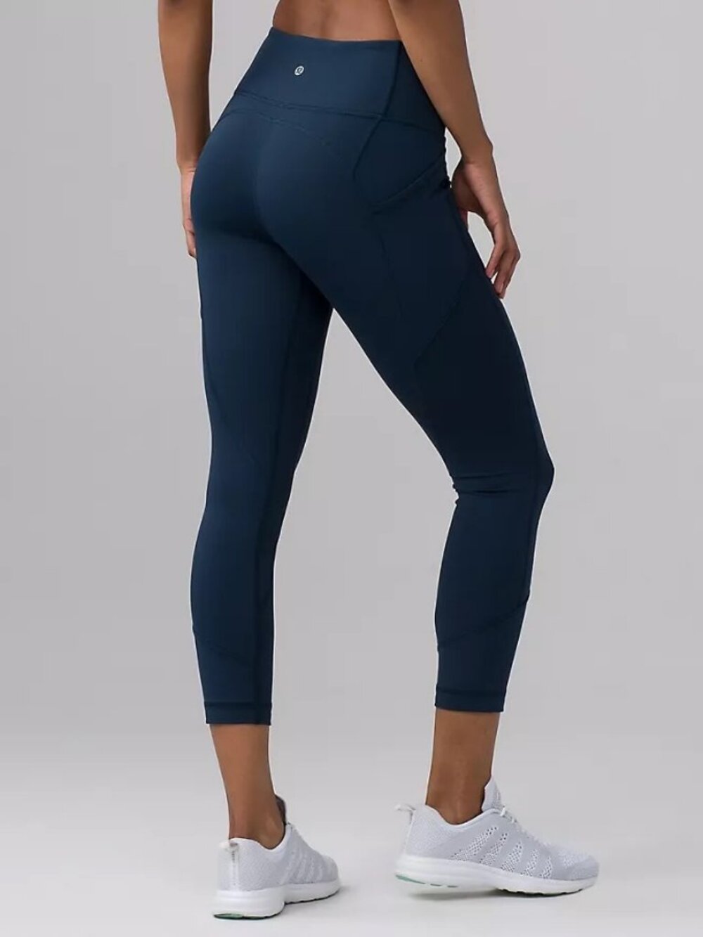 Lululemon All The Right Places crop 23” Navy/Midnight LW6AMYSP60318